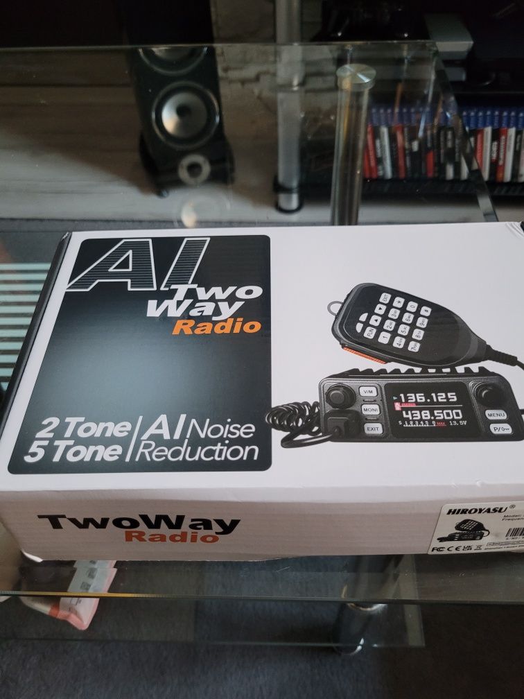 Hiroyasu ic-980 pro radiotelefon trx 2/7 usbC FM  transceiver uhf vhf