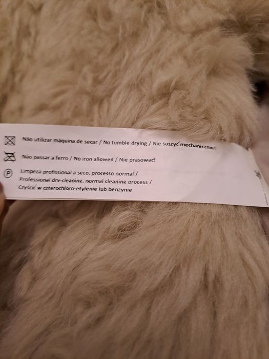 Colete pêlo tamanho S