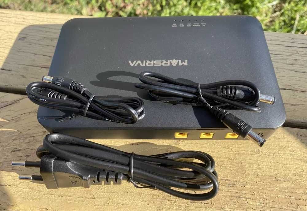 ДБЖ Marsriva kp1 plus 18W 59Wh mini ups DC 9v 12v 5v 16000мАг