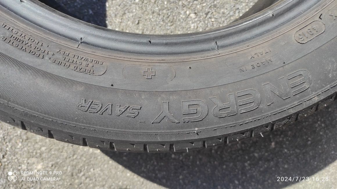 Шины 205 /55/16 Michelin energy saver
