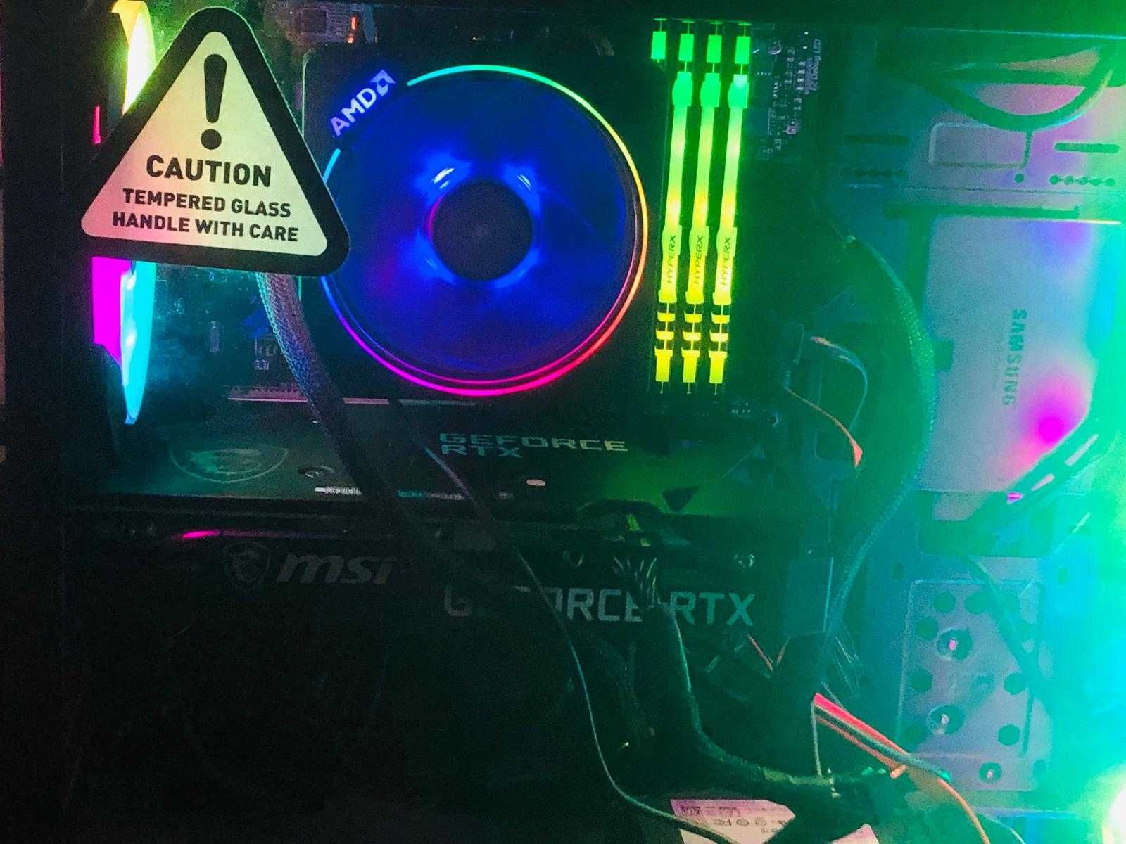 Computador Gaming AMD Ryzen 7 3800X 8-Core_RTX MSI 3060 8GB _RAM 32GB