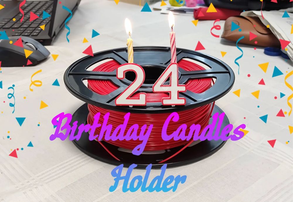 Porta-Velas de Aniversário Personalizáveis !!!