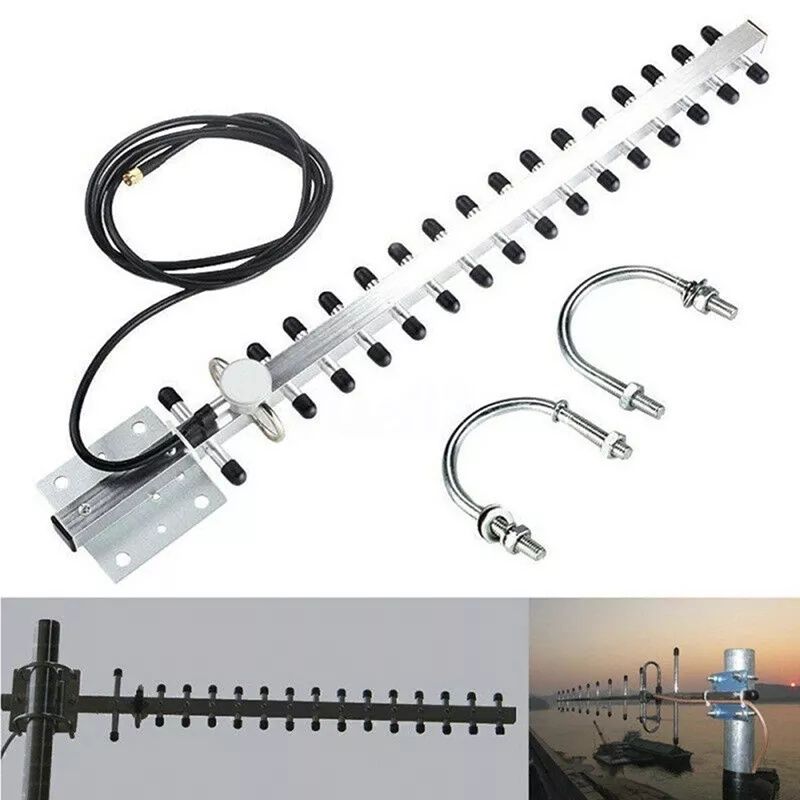 Antena Wifi wireless exterior + cabo NOVA