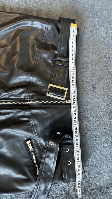 Спідниця юбка  зі штучної шкіри, під шкіру розмір XL-XXL 50-52 розмір