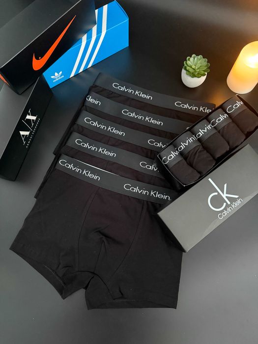 5шт 599грн Труси чоловічі Найк Адідас Лакоста СК мужские трусы