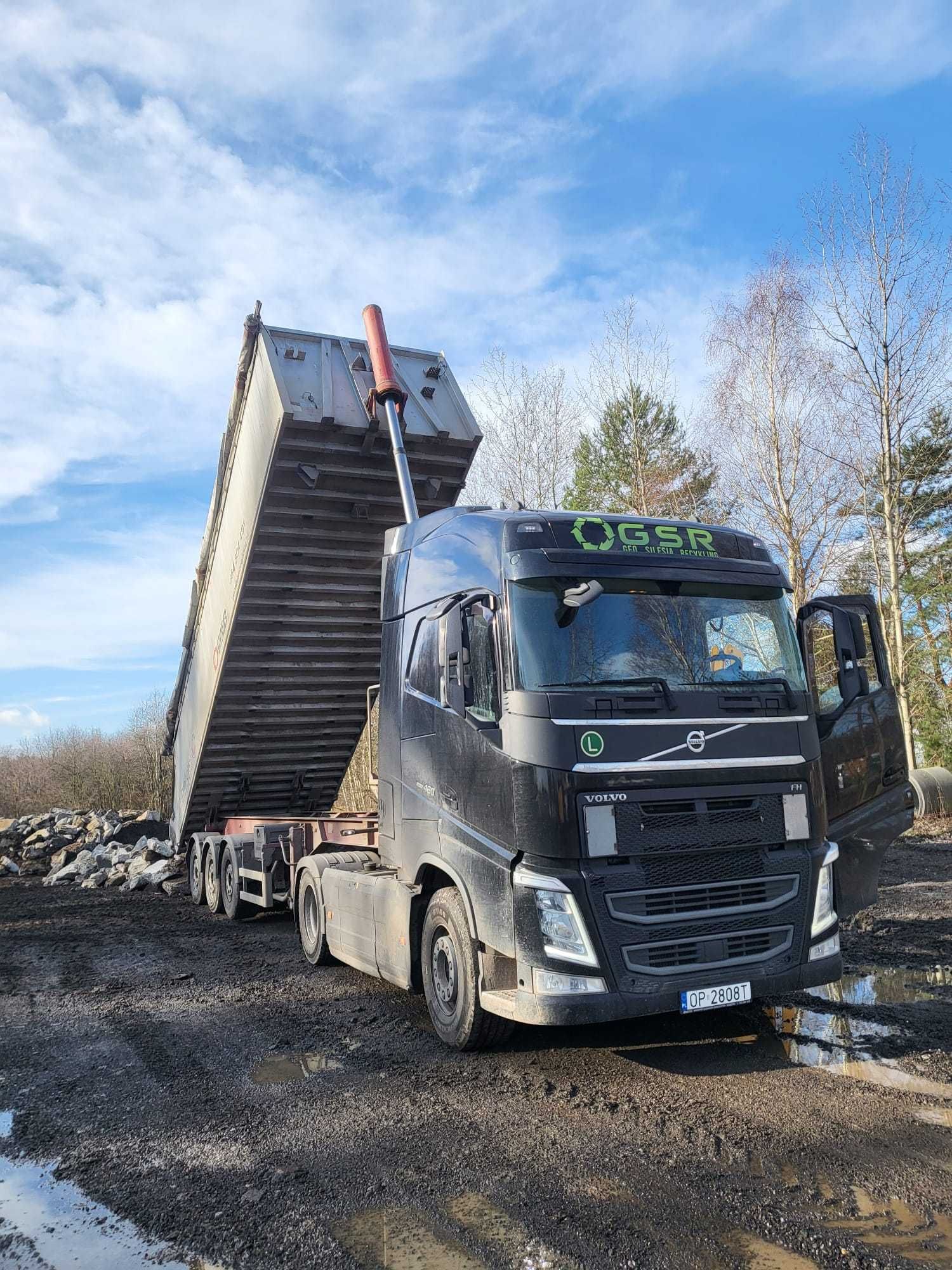 Usługi transportowe wanna 25 ton, kontenery na odpady