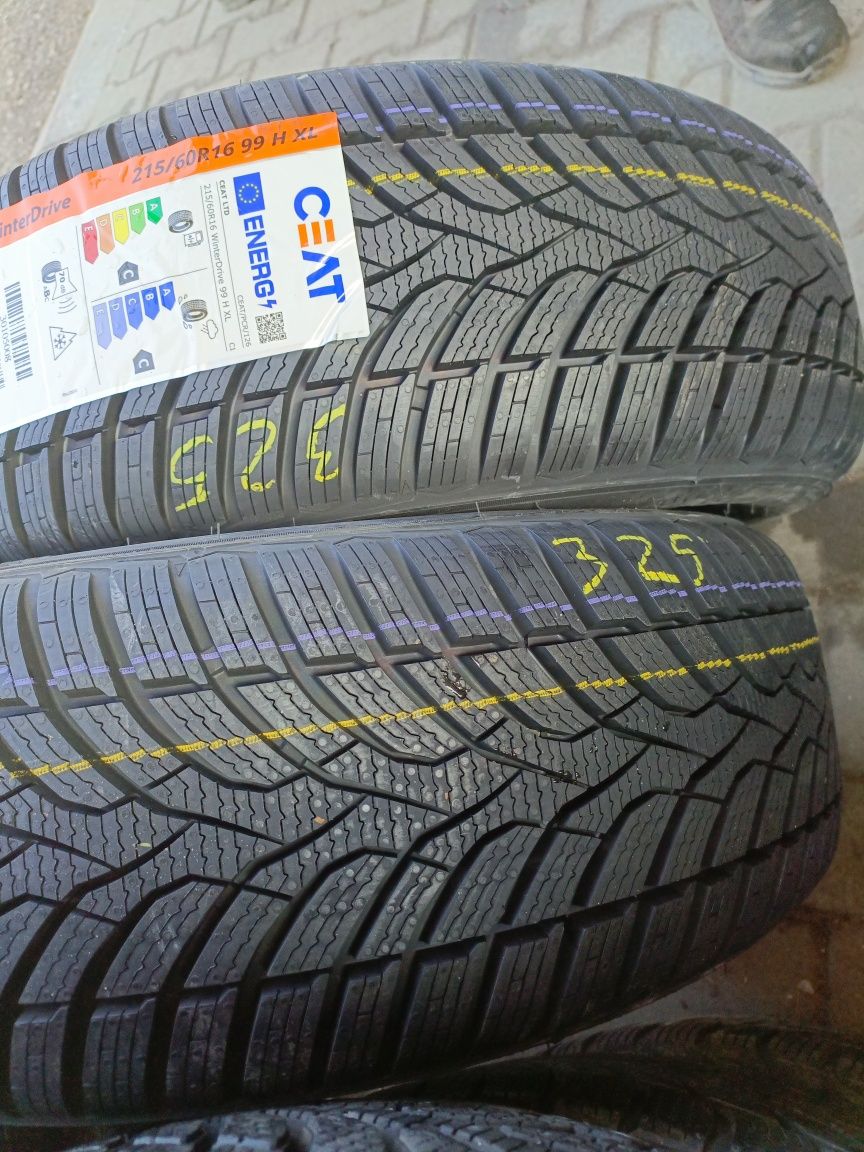 Nowe opony zimowe 215/60/16 Ceat 2024r