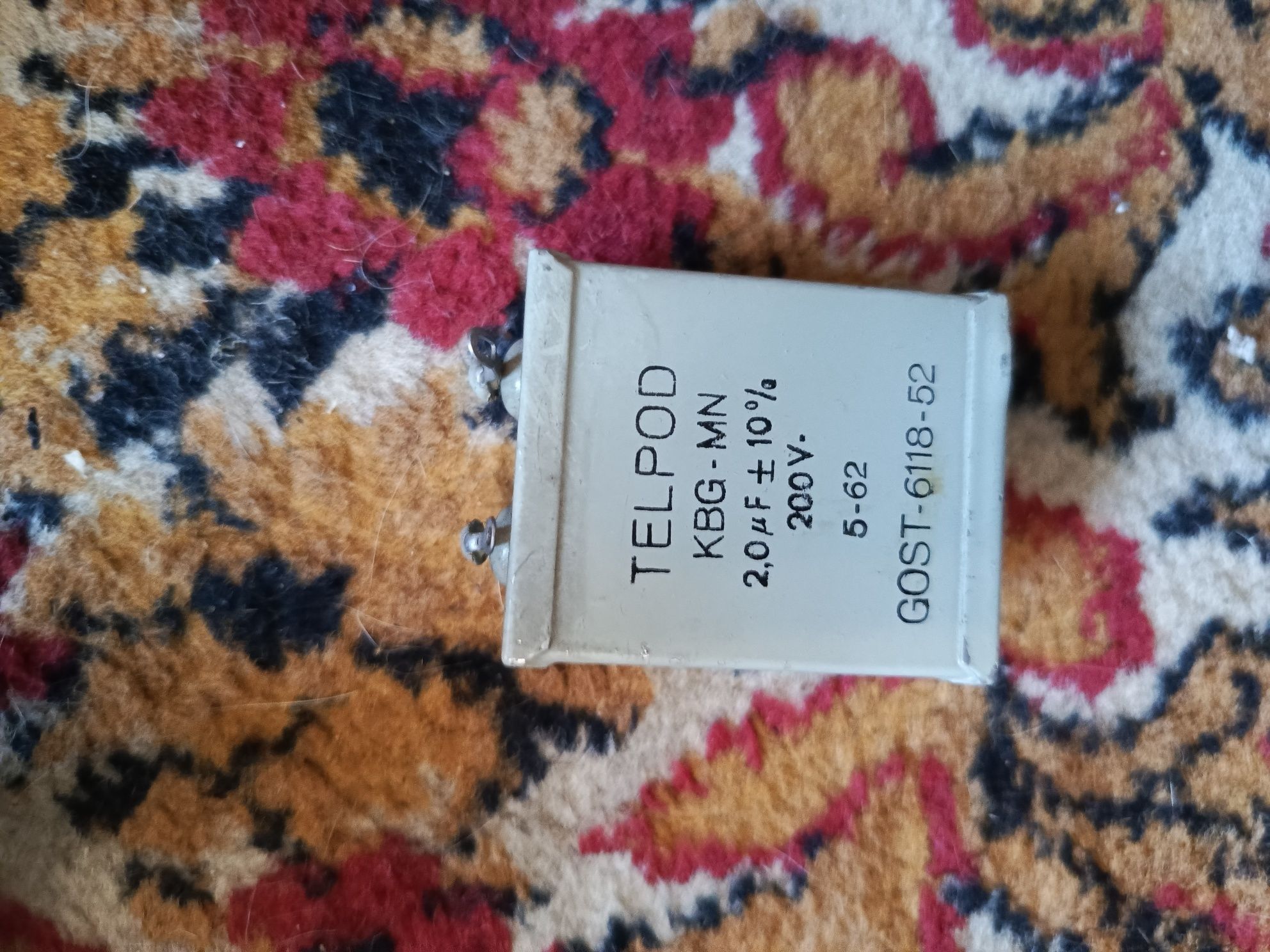 Telpod kondensator unitra prl olejowy