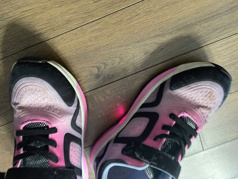 Świecące adidasy sprandi 36 różowe