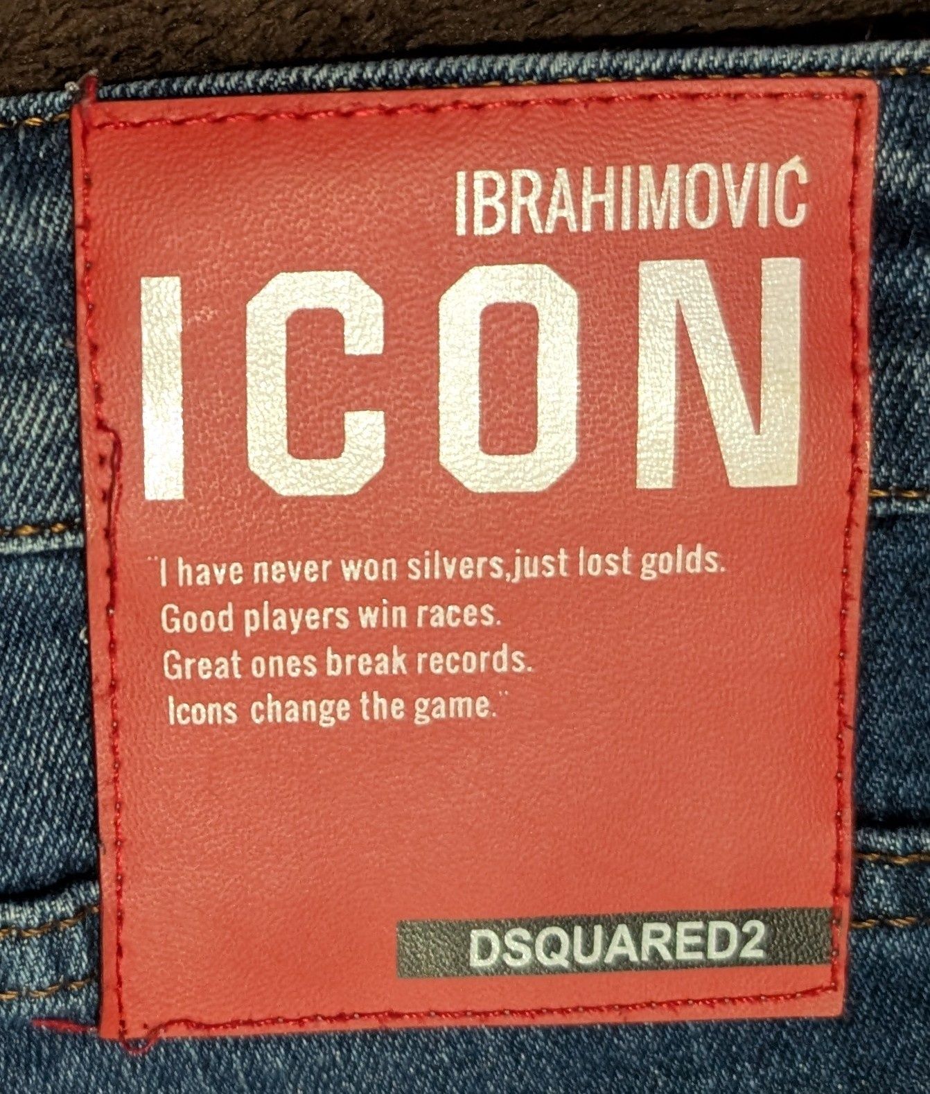 Джинсы Dsquared2 в коллаборации с Ibrahimovic