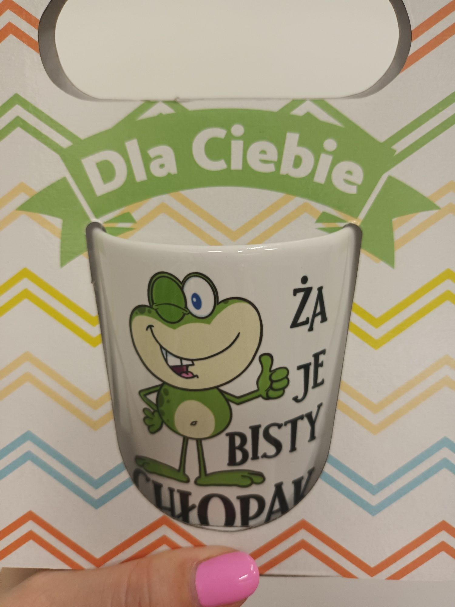 Kubek dla mężczyzny