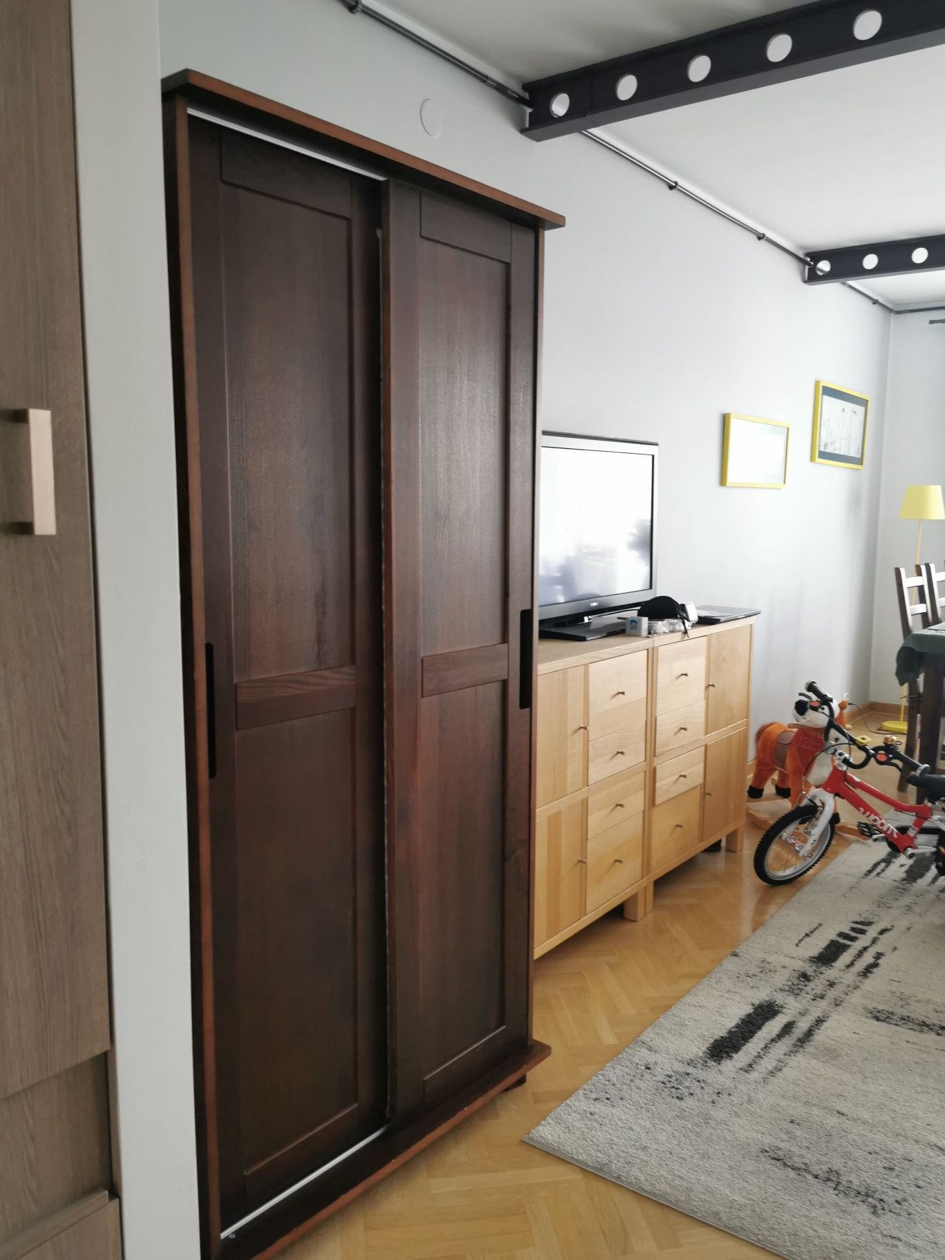 Szafa sosnowa 90x190