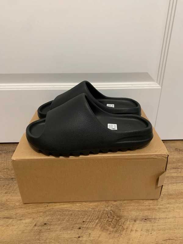 Adidas Yeezy Slide_Black Oryglnał Nowe Klapki 42
