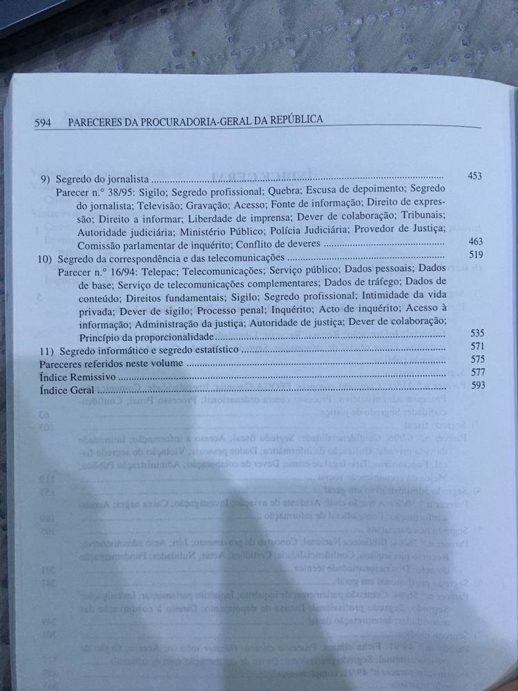 Pareceres da Procuradoria-Geral da República - Volume VI