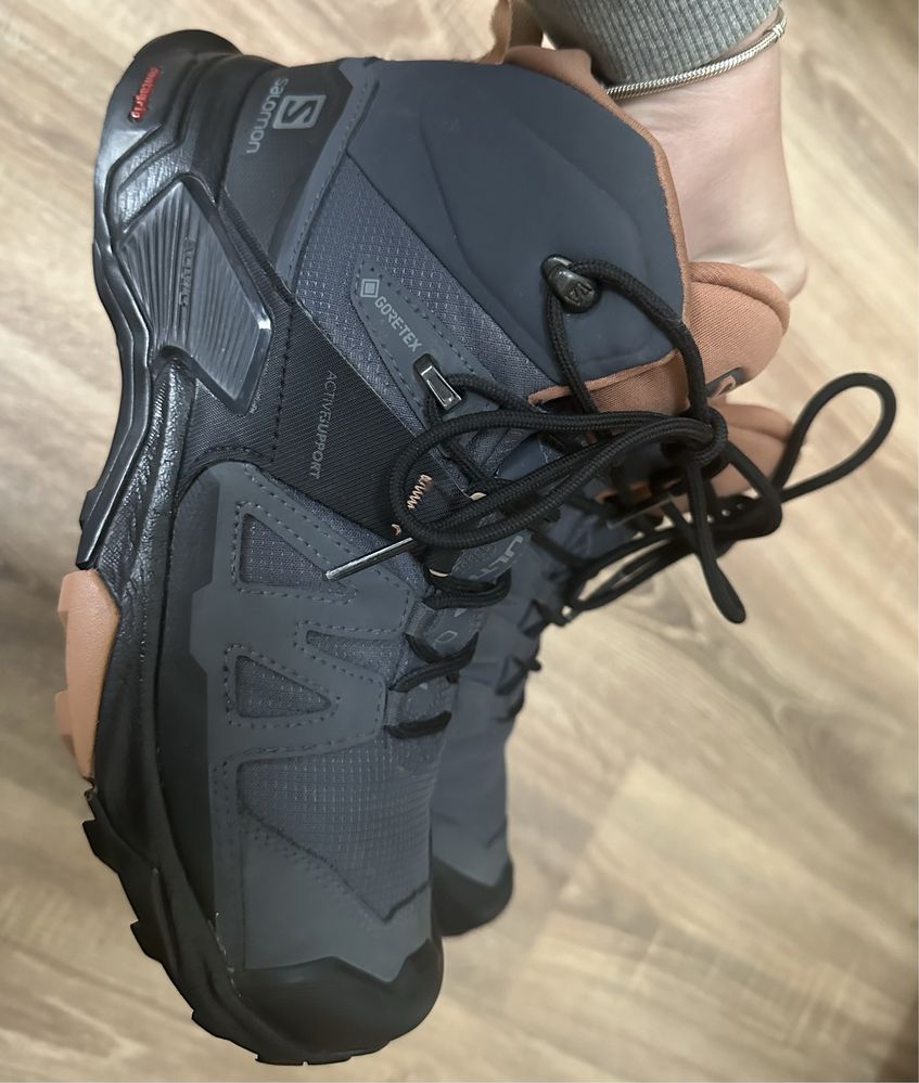 Оригінальні ботинки salomon x ultra 4 mid gore-tex