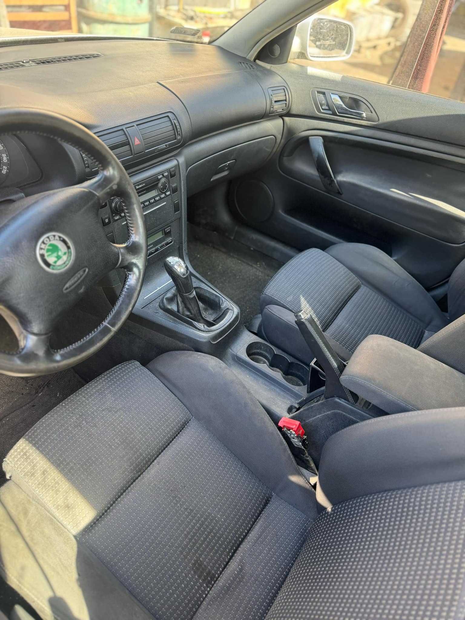 SKODA SUPERB na części 2006r. Adax Opolski Auto Złom Koźle