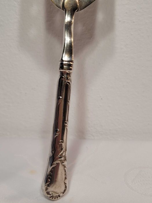 Stara przedwojenna łopatka do ryb J.Fraget