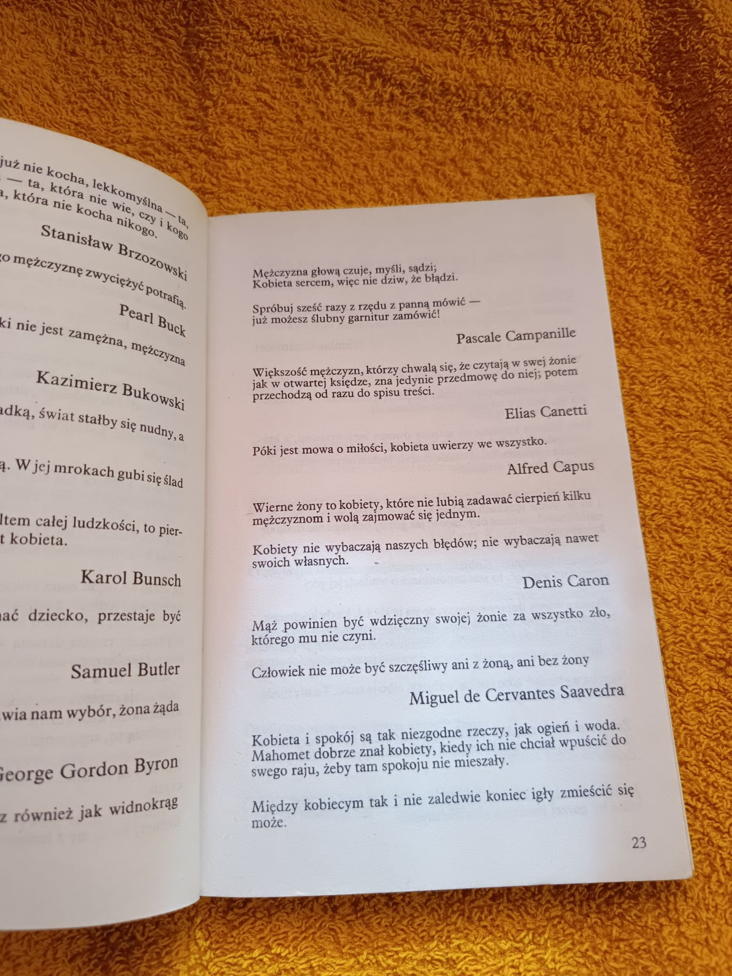 Ta jedyna, aforyzmy, powiedzonka i przysłowia o kobiecie, rok 1986