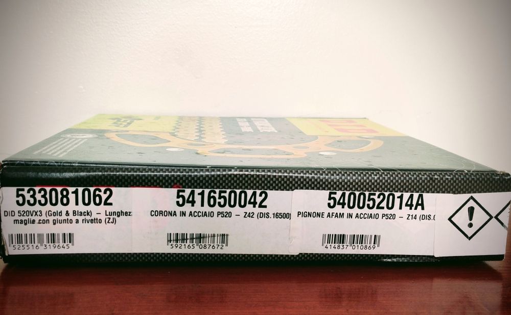 Kit de transmissão DID para Kawasaki Z300
