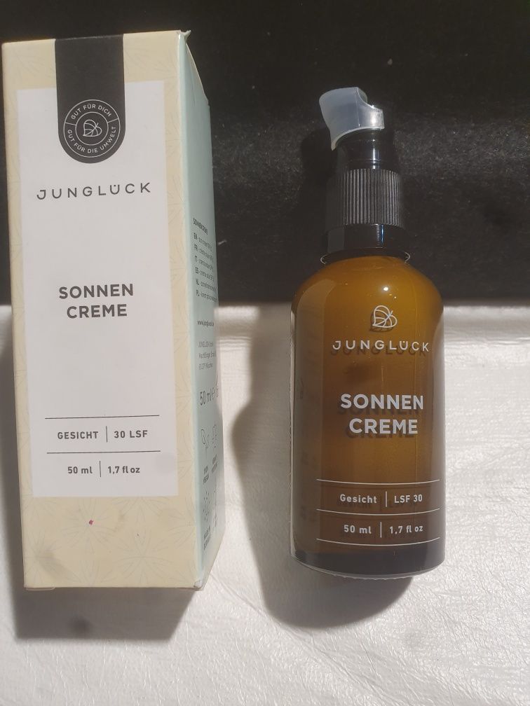 Krem ochrona UV do twarzy Junglück 30 SPF na dzień 50 ml