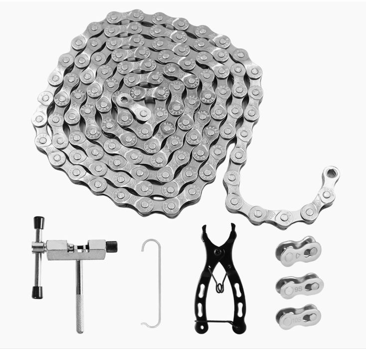 Conjunto de Reparação de Corrente de Bicicleta