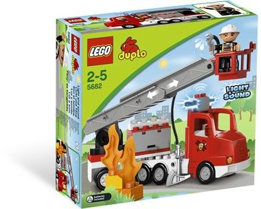 Lego Duplo 5682 Straż pożarna Wóz strażacki Fire Truck