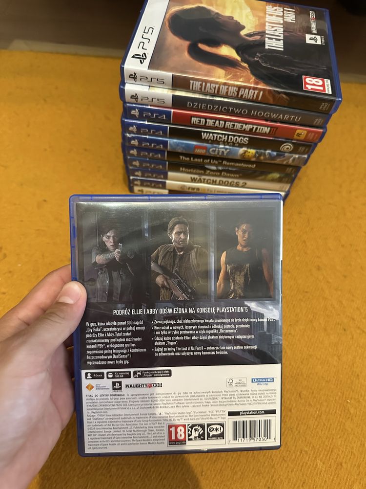 The last of us part II na ps5
