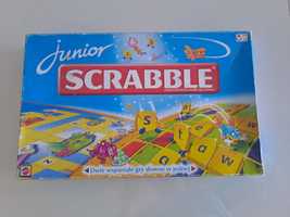 Scrabble junior 5-10 lat dwie gry słowne