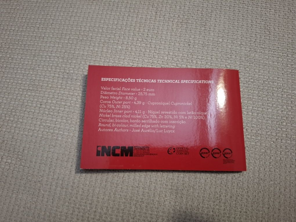 Moeda 2€ proof ponte 25 abril