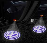 2 x oświetlenie LED do drzwi samochodowych Volkswagen