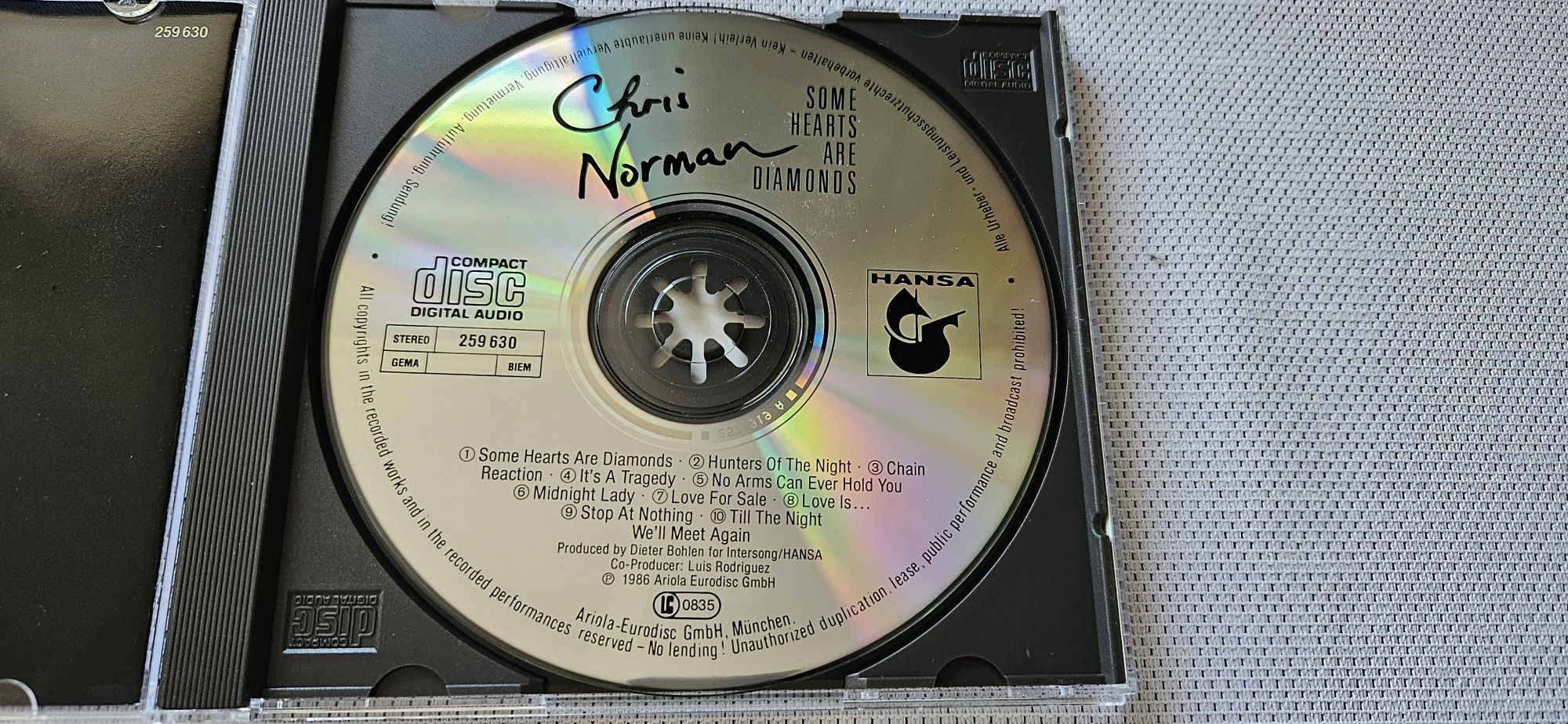 Chris Norman - Some Hearts are Diamonds. 1986r