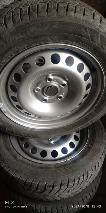 Зимняя резина на дисках VW Hankook 185/65 R15