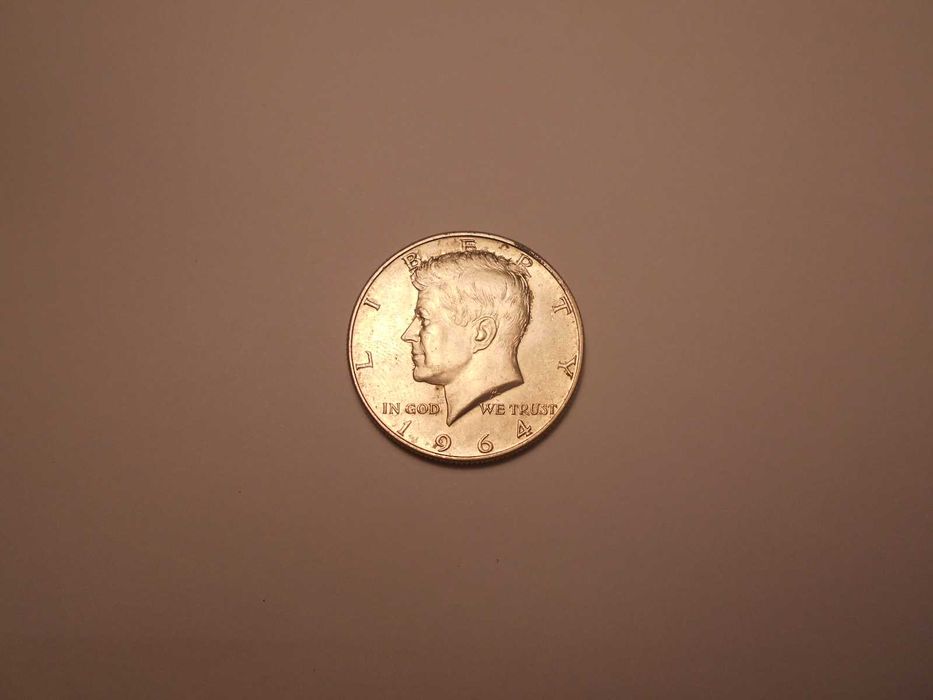Kennedy - Meio Dólar Liberty, de Prata