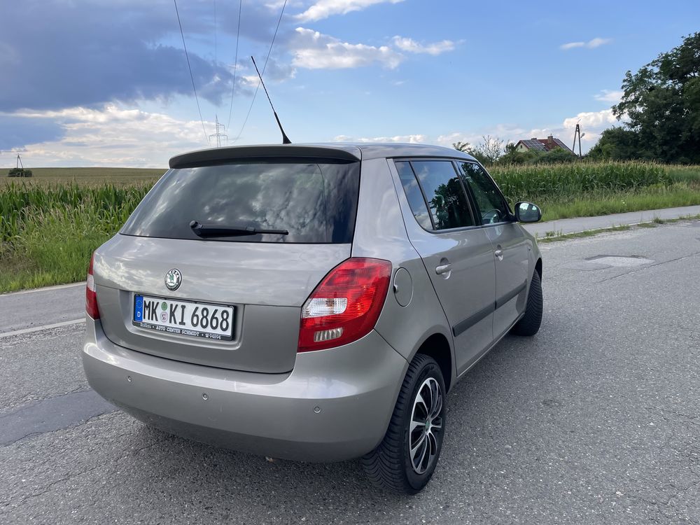 Skoda Fabia II 1.4MPI 86PS Klima Serwis Bogato Wyposażona Opłacona!