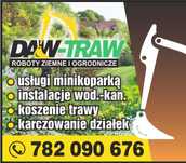 Usługi Mini-Koparką Roboty Ziemne