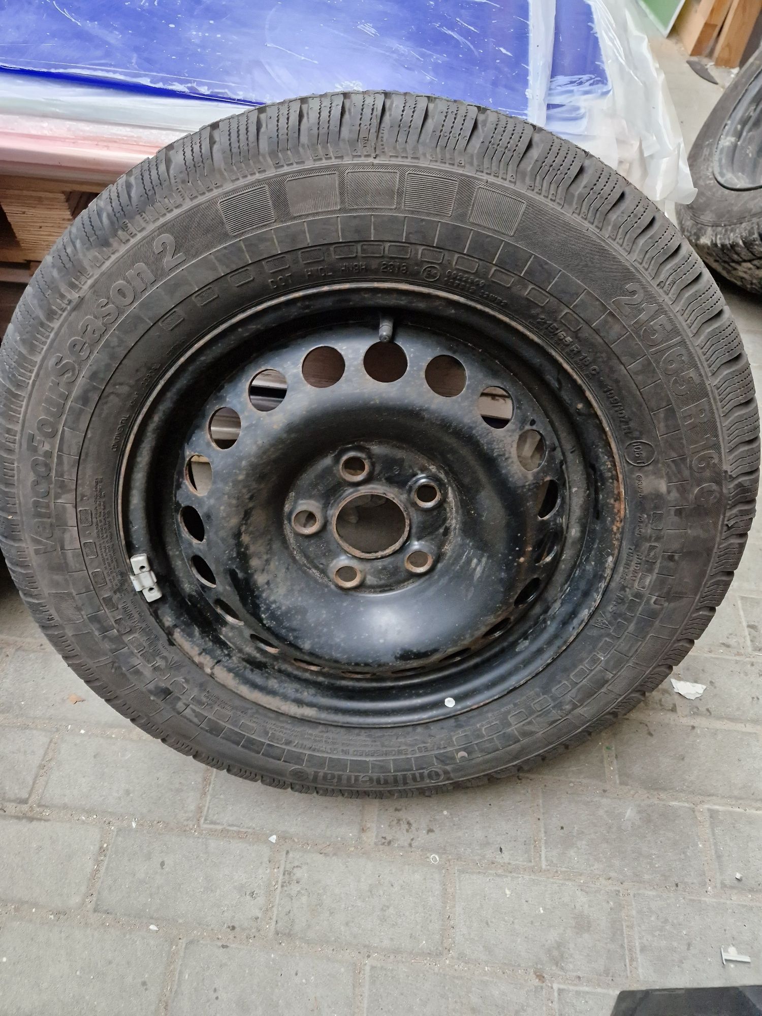 Koło zapasowe VW T5 T6 T6.1 Multivan Caravelle California 215/65R16C