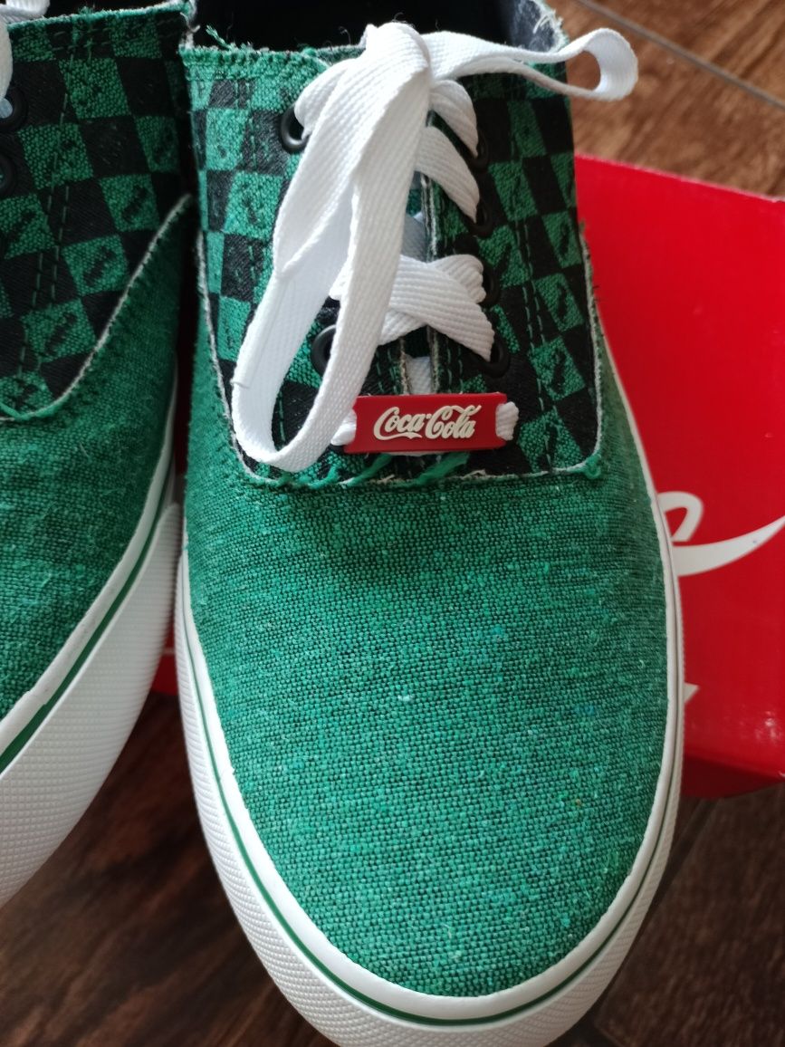 Кеды,мокасины Coca-Cola,оригинал.
