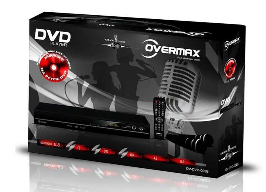 Odtwarzacz DVD OV-DVD-002 Overmax