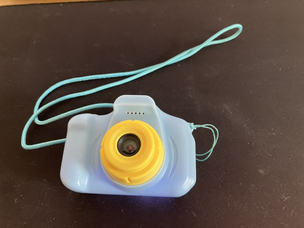 Máquina fotográfica infantil para criança