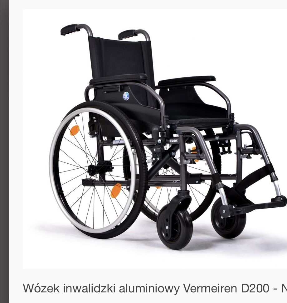 Wózek inwalidzki d200