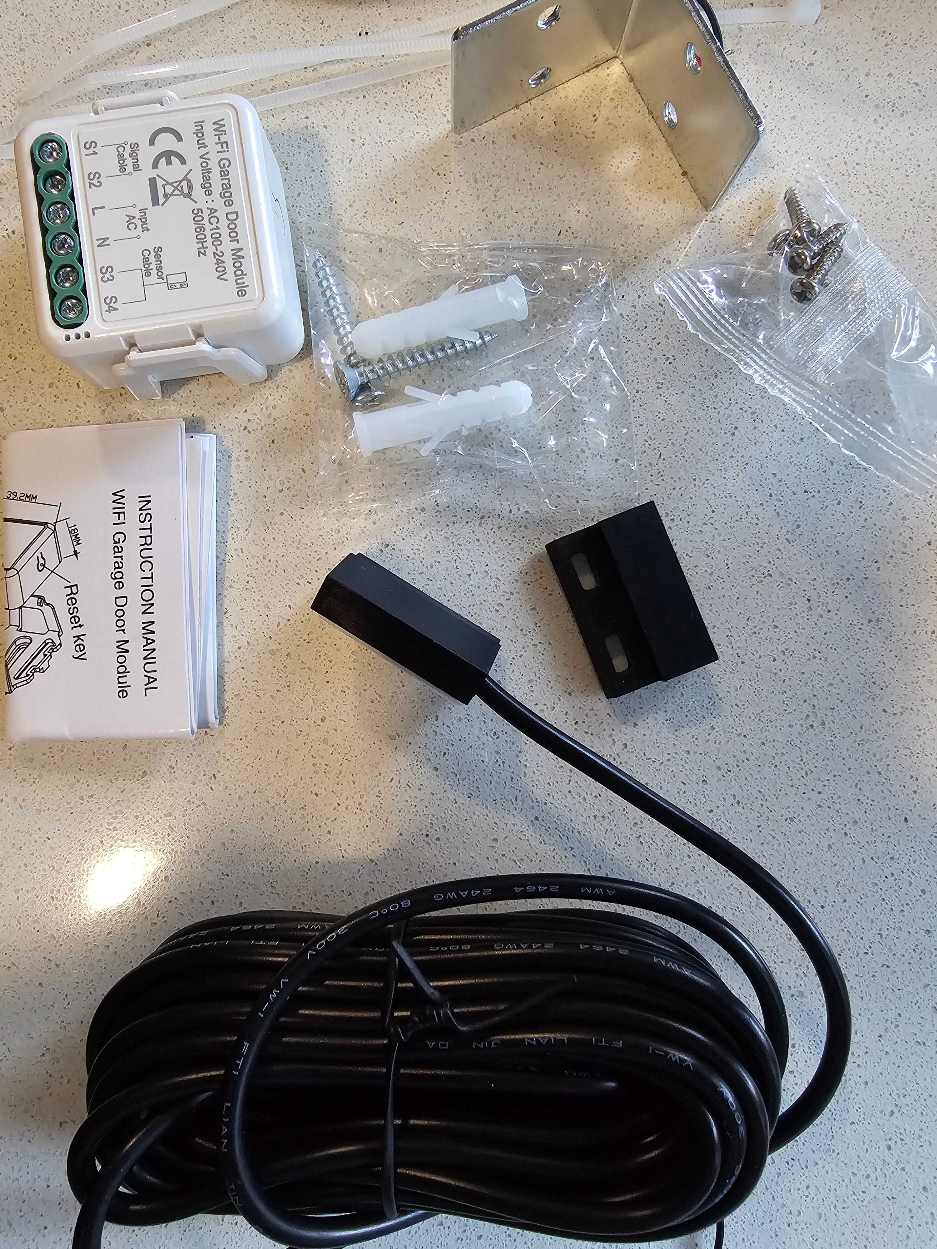 Modulo wiffi para portão de garagem  Tuya