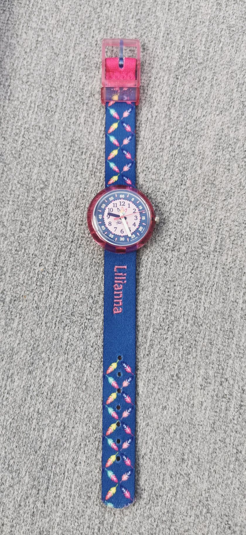 Zegarek personalizowany dla małej damy Lilianny