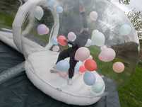 Bubble house/ kula z wirującymi balonami/ dmuchaniec wynajem/ Stitch