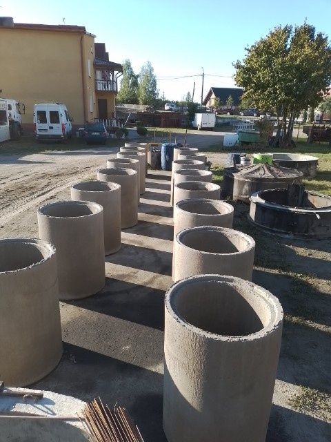 Kręgi betonowe szambo, studnie.