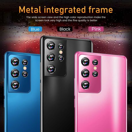 Смартфон S21  Ultra  Black Pink Blue