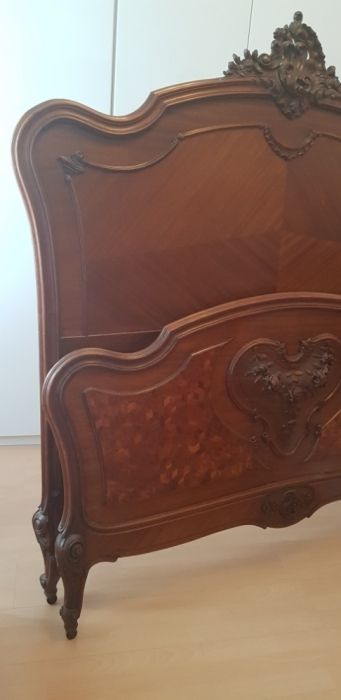 Łóżko, łoże pałacowe , hotelowe , antyk Francja