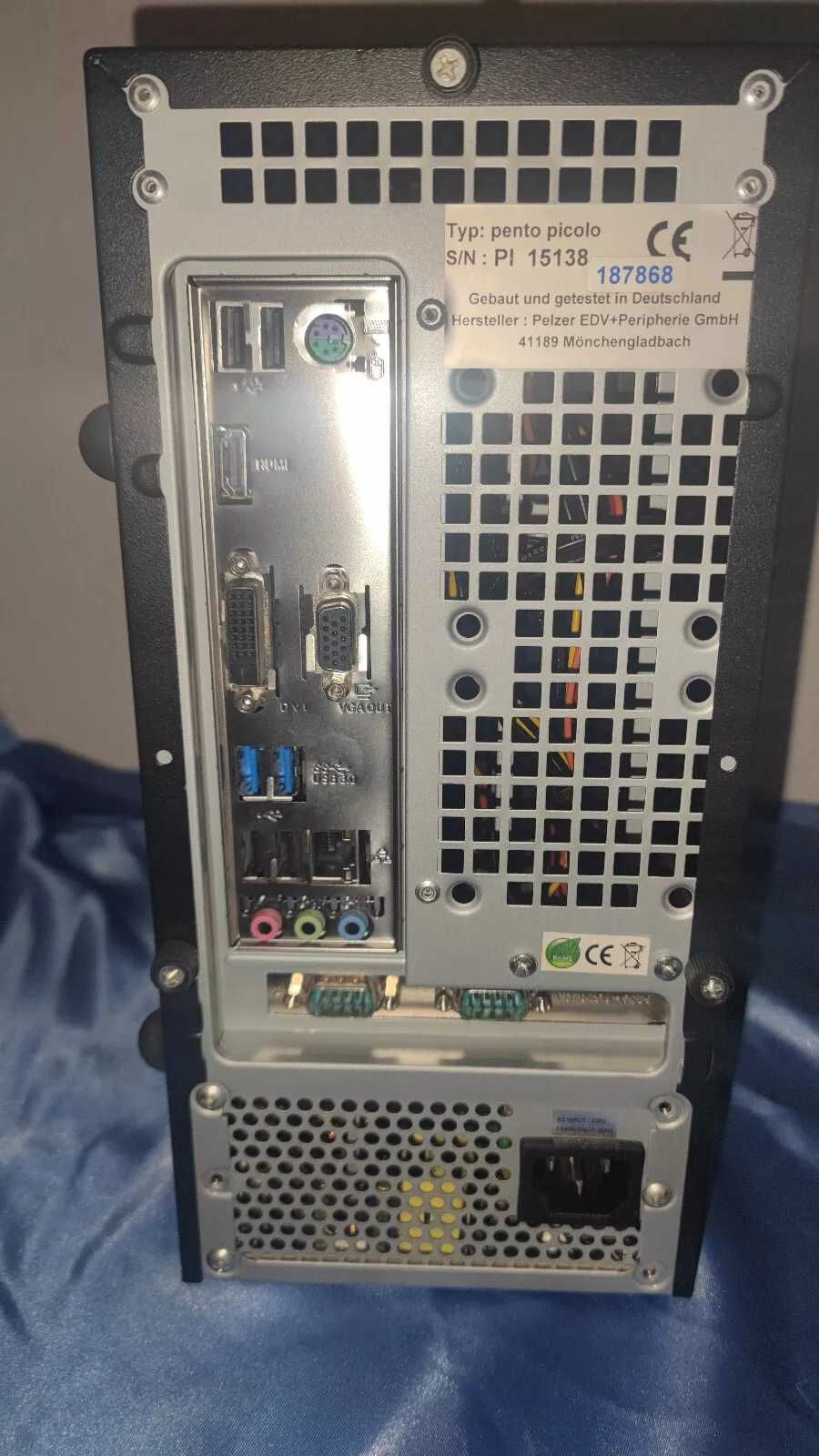 Intel I5 6500, 16GB DDR4, Asus H110i Plus, 250GB SSD, Mini ITX PC