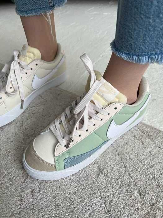 Кроссовки Nike Blazer Low Mint женские Nike Air Force 1 Nike M2K Tekno