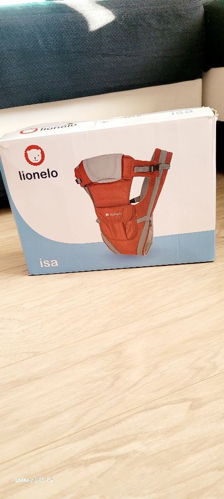 Nosidetko ergonomiczne
Lionelo Isa, 0-12 kg, Szary