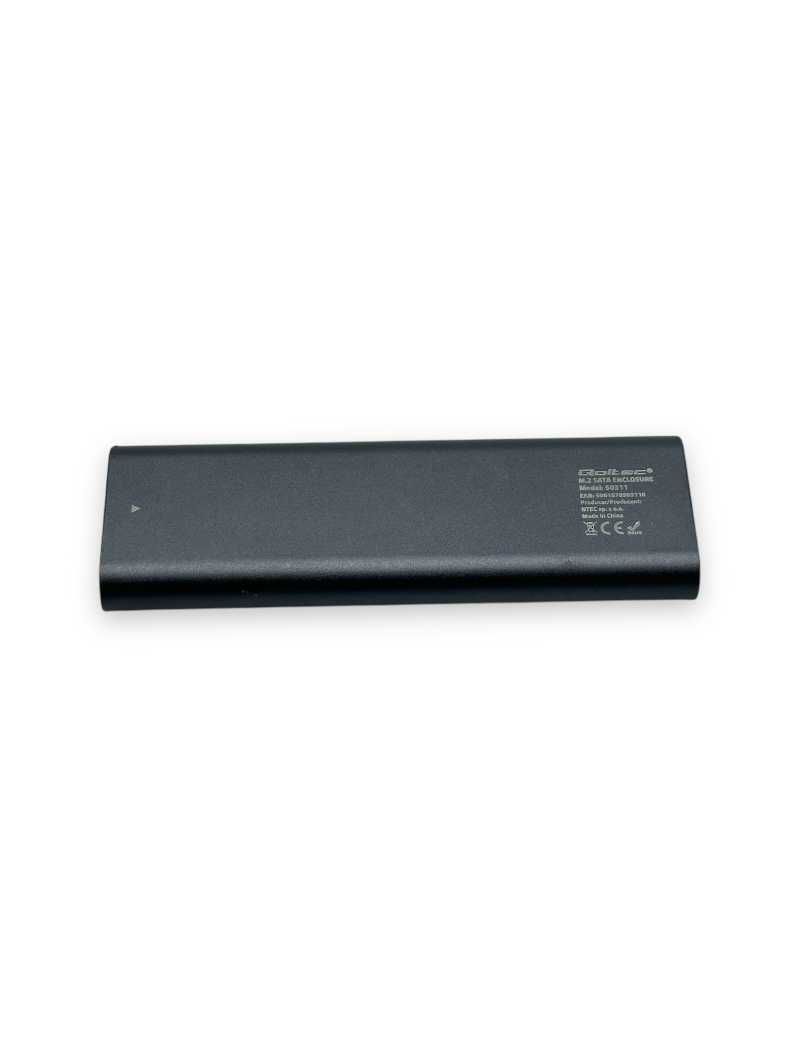 Obudowa/kieszeń Qoltec do dysków M.2 SATA SSD